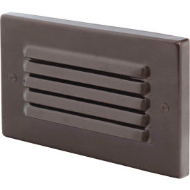 LED Step Lights Horizontal, 2.7W, 3000 CCT, 160 Lumens, 80 CRI, Bronze