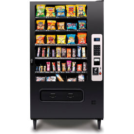 Snack Machine, 40 Selections, 630 Items Capacity, 6 Flex Trays
