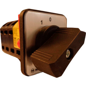 Reversing Switch, Maintained, 3-Pole, 16A, 4-hole front-mount