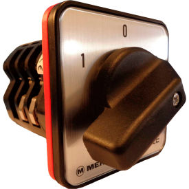 Reversing Switch, Spring Returned, 3-Pole, 80A, 4-hole front-mount