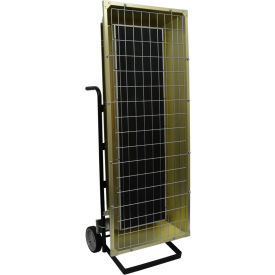 Portable Infrared Heater, 9.50kW, 240V, 14-1/2"W x 53"H x 20"D
