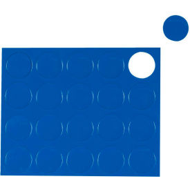 Blue Circle Magnets, Pack of 20