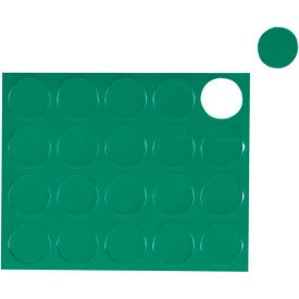 Green Circle Magnets, Pack of 20