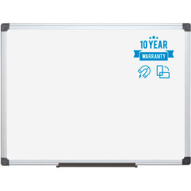 Maya Magnetic Steel Dry-Erase Board, 18" X 24", Aluminum Frame