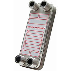 High Pressure Brazed Plate Heat Exchanger with Mounting Tabs