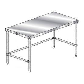 304 Stainless Steel Table, 72 x 24", 14 Gauge