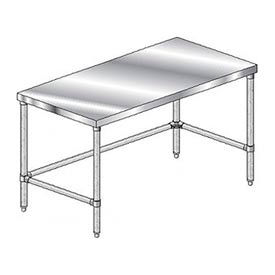 304 Stainless Steel Table, 48 x 36", 14 Gauge