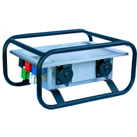 3-Ph Temporary Power Box, 50A outlets x 4