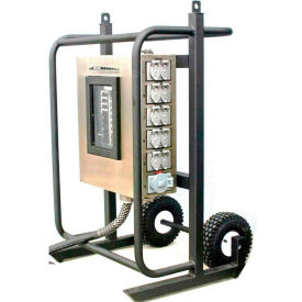 100 Amp, 3-Phase Power Distribution Cart