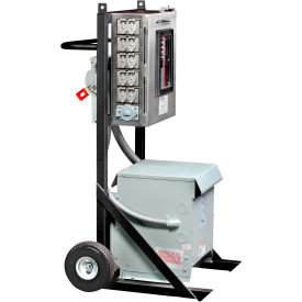 100 Amp, 3-Phase Cart with 30kva Transformer