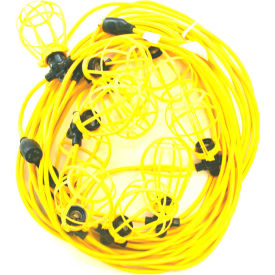 100' 12/3 SJTW String Light, Plastic Guards