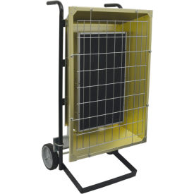 Portable Infrared Heater, 4.30kW, 600V, 14-1/2"W x 37-1/2"H x 20"D