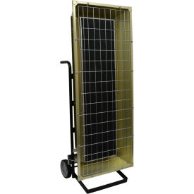 Portable Infrared Heater, 9.50kW, 208V, 14-1/2"W x 53"H x 20"D