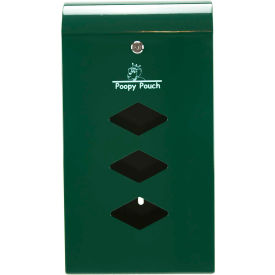 Poopy Pouch Steel Pet Waste Bag Dispenser for Rolled Bags