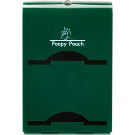 Poopy Pouch Steel Pet Waste Bag Dispenser for Tie-Handle Bags, Imperial
