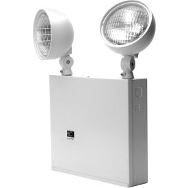 2 Head Emergency Light, 18W Lead-Acid Battery