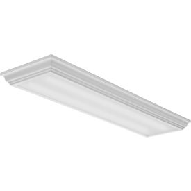 LED Cambridge Linear Flush Mount, 35W, 4000CCT White