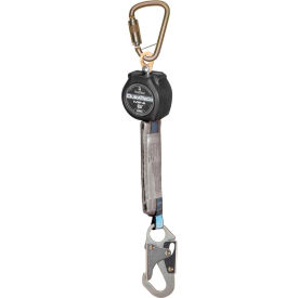 DuraTech 6' Mini SRD Single-Leg, Steel Carabiner & Steel Snap Hook