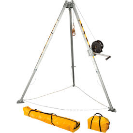 Adjustable 8' Aluminum Confined Space Tripod Kit
