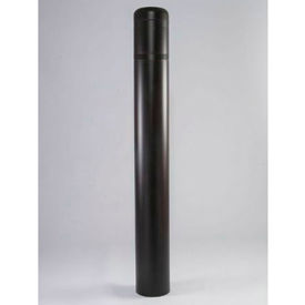 Bollard Cover, 7" Dia. x 52"H, Brown Without Tape, 7X52BRNNT