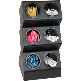Dispense-Rite - Flatware Organizer, 6 Compartments, Countertop