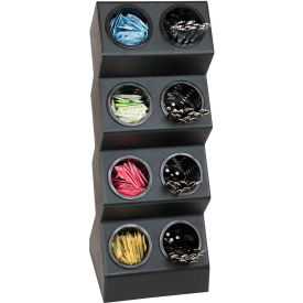 Dispense-Rite - Flatware Organizer, 8 Compartments, Countertop