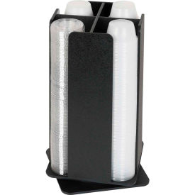 Portion Cup And Lid Organizer, 4 Sections, Countertop