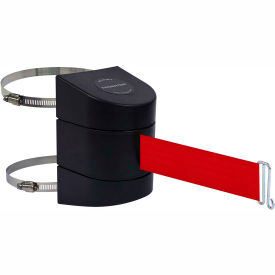 15' Red Belt, Black Case Retractable Belt Barrier