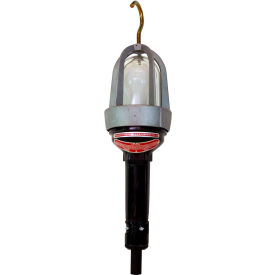 Explosion Proof Hand Lamp with 25' Cord and Non-Explosion Proof Plug