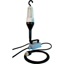Low Volt. CFL Explosion Proof Hand Lamp, 12V Trans, 26W Quad Tube, 50' Cord w/Plug