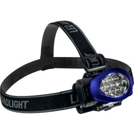 10 LED Headlamp, Blue