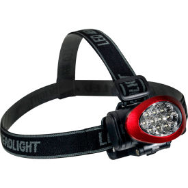 10 LED Headlamp, Red