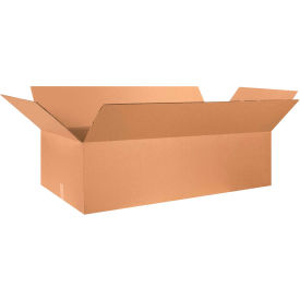 Heavy Duty Double Wall Corrugated Boxes, 48"L x 24"W x 12"H, Kraft