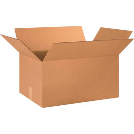 Cardboard Corrugated Boxes, 24"L x 16"W x 13"H, Kraft