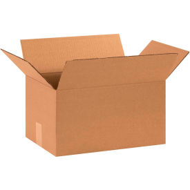Cardboard Corrugated Boxes, 15"L x 9"W x 8"H, Kraft