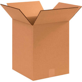 HD Double Wall Cardboard Corrugated Boxes, 12"L x 12"W x 16"H, Kraft