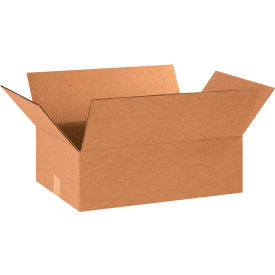 Cardboard Corrugated Boxes, 17"L x 12"W x 6"H, Kraft