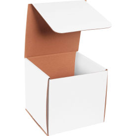 Corrugated Mailers, 8"L x 8"W x 8"H, White