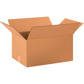Cardboard Corrugated Boxes, 22"L x 16"W x 12"H, Kraft