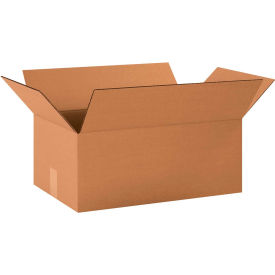 Cardboard Corrugated Boxes, 19"L x 12"W x 7"H, Kraft