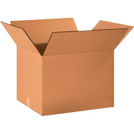 Double Wall Cardboard Corrugated Boxes, 22"L x 18"W x 16"H, Kraft