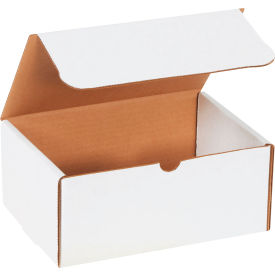 Corrugated Literature Mailers, 8"L x 7"W x 4"H, White