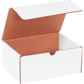 Corrugated Literature Mailers, 9"L x 6-1/2"W x 4"H, White