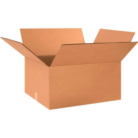 Heavy Duty Dbl Wall Cardboard Corrugated Boxes, 24"L x 16"W x 8"H, Kraft