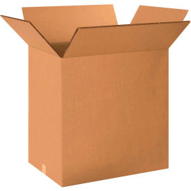 Heavy Duty Double Wall Corrugated Boxes, 24"L x 18"W x 24"H, Kraft