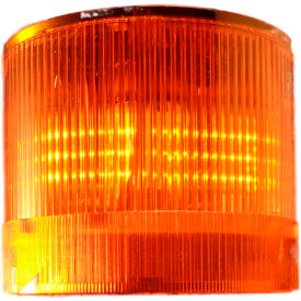 70mm Stack Light, Steady, 240V AC/DC LED - Amber