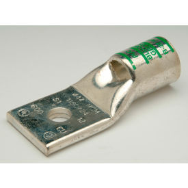 Compression Lug with Inspection Window 2 AWG 5/16" Stud Brown