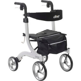 Nitro Euro Style Walker Rollator, White