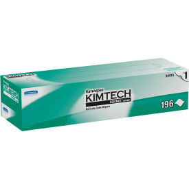 Kimtech Delicate Task Wipers, 11-4/5 x 11-4/5, 196/Box, 15 Boxes/Carton - 34133