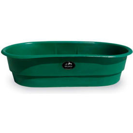 Stock Tank 55 Gallons, 51-1/2"L x 27-1/2"W x 13"H, Black